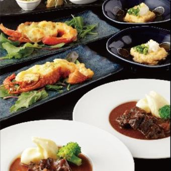 Omakase using seasonal ingredients [Yuri course] 100 minutes all-you-can-drink included 8,000 yen