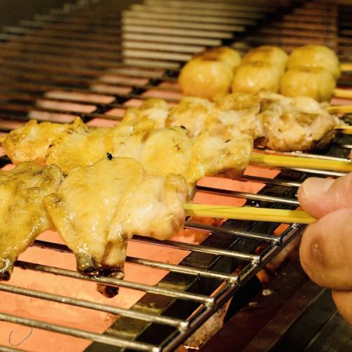 [Fragrant grilling] Our proud yakitori