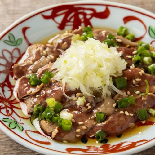 Delicious raw liver from free-range chickens