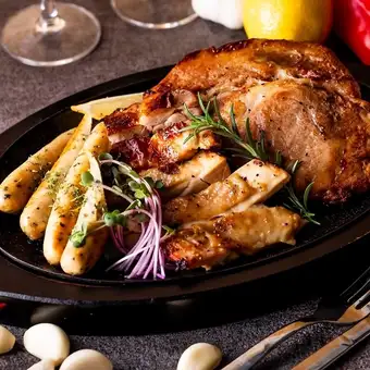 『熟成コース』熟成ローストビーフ食べ放題＆鶏の肉汁焼含全8品◆2H食べ飲み放題付4500⇒3500円