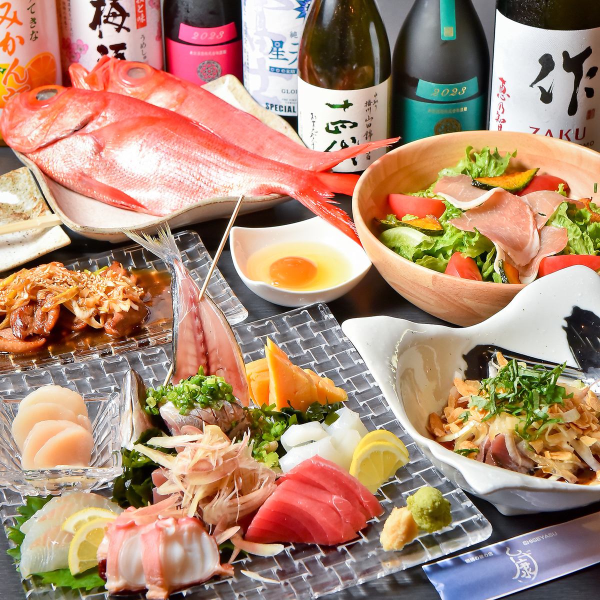 新鮮な魚料理を堪能◎