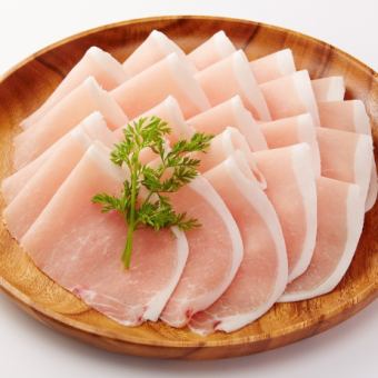 【豚鶏】ヘルシー食べ放題コース(豚ロース・大山どり・鶏もも・鶏団子)90分大人2400円