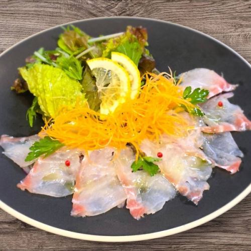 鮮魚のカルパッチョ