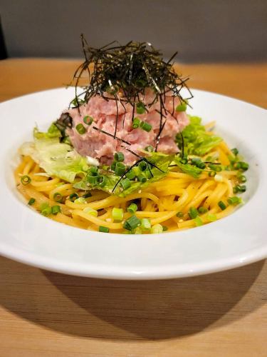 ネギトロパスタ