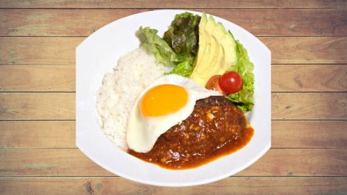 自家製ハンバーグのロコモコボウル 1,500円(税込)