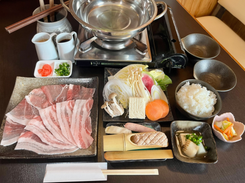阿古岛猪肉涮锅午餐