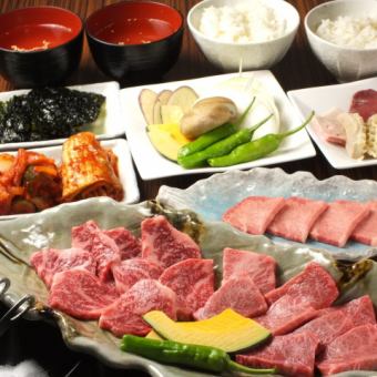 [Great for welcome/farewell parties and various banquets] All-you-can-drink for 2 hours of 10 dishes, including thick-sliced shio tongue, loin, and kalbi ⇒ 5,500 yen