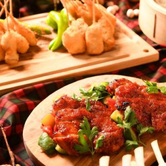 11月【ディナーバイキング】串カツ、秋のスイーツなど食べ放題♪（平日特定日）