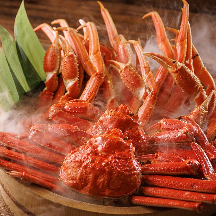 All-you-can-eat snow crab from 4,980 yen (5,478 yen including tax)