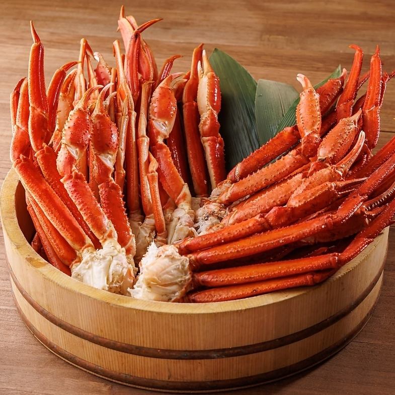 ズワイ蟹食べ放題4,980円～（税込5,478円）