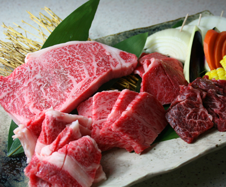 我们自己的路线采购的日本黑牛肉！