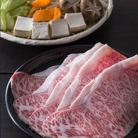 【전국 각지에서 엄선】 극상의 고기 4종을 맛볼 수 있는 「샤브샤브 먹어 비교 코스」