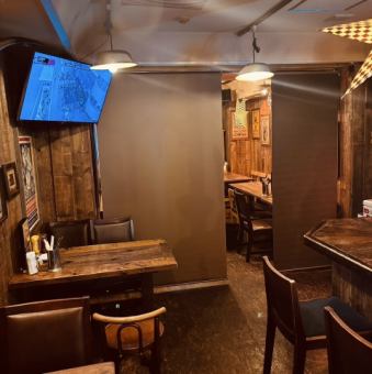 【半個室あり】パーティションで区切り半個室でご案内可能です◎