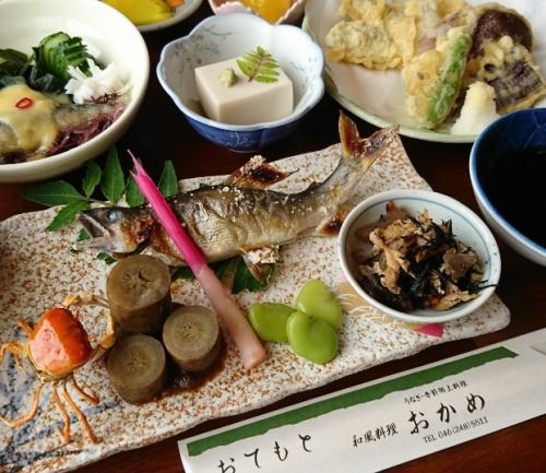 [日本传统]可以充分享受季节的菜单♪