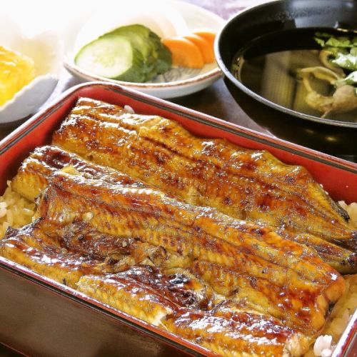 Grilled eel on rice - our popular dish