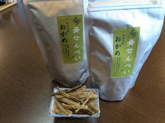 うなぎの骨煎餅