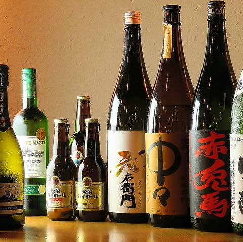 All-you-can-drink Sui's wide variety of sake for 2 hours for 2,200 yen!