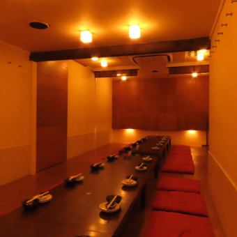 Private rooms for 12 or more people are also available.Please use it for various banquets.