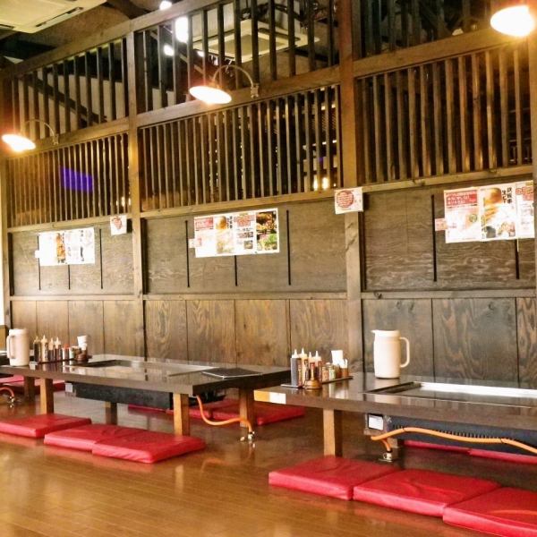 A tatami mat seat that is very popular with families ♪ Please enjoy a delicious meal while relaxing in a quiet atmosphere.