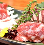 Assorted special horse sashimi small (1 to 2 people)
