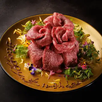 【個室確約】『牛姫アニバーサリーコース』厳選10品/16500円◆肉ケーキ・シャトーブリアンなど