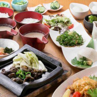 接待・宴会【旬菜コース】 2H飲み放題付き ＜全11品＞ 7,500円（税込）
