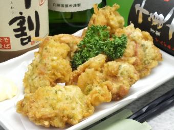 Fried potato / fried chikuwa isobe