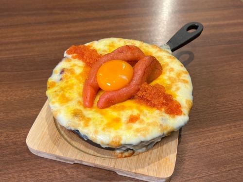 W明太子のこぼれチーズパスタ