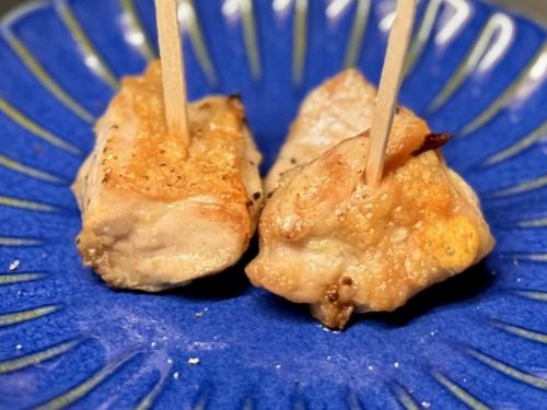 元祖「ぴんちょ焼き」はじめました☆遠赤外線で焼き上げる串打ちしないぴんちょ式のやきとりメニューです♪