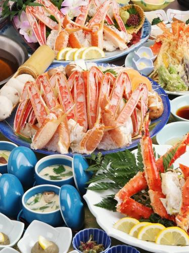 Course content that various [crab dishes] enjoy!