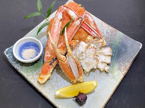 Grilled Snow Crab