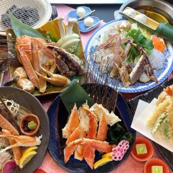 ☆新メニュー☆鍋&炭火焼会席≪蓮華(れんげ)≫(全10品)16500円⇒15,500円（税込）＊写真は2人前