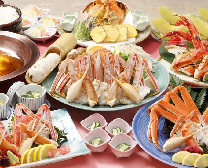 我們接受各種宴會的預訂！您可以在專賣店品嚐新鮮的螃蟹料理！還提供私人房間和停車場