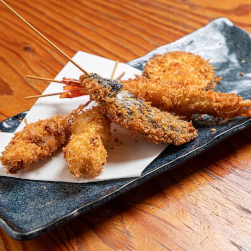 串カツ5種類盛り合わせ