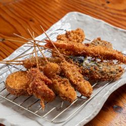 串カツ10種類盛り合わせ