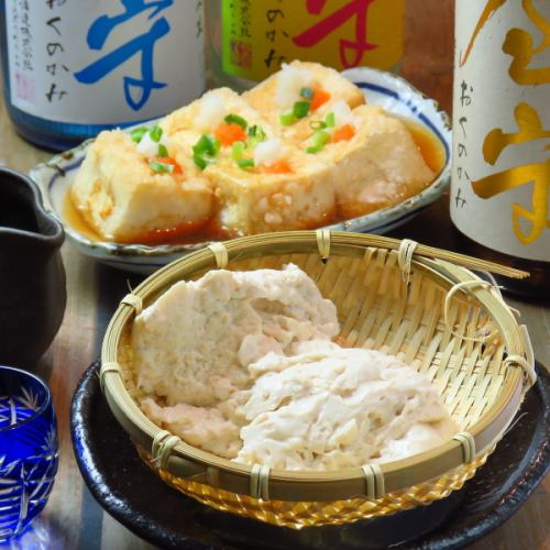 自家製おぼろ豆富