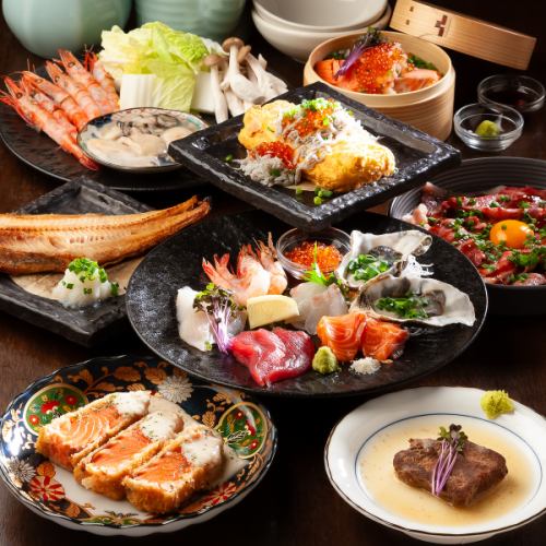 【えびす堂を楽しむ定番コース】スタンダード飲み放題付 2時間5,000円(税込)