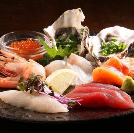 海鮮うまいもん全部盛り合わせ ハーフ