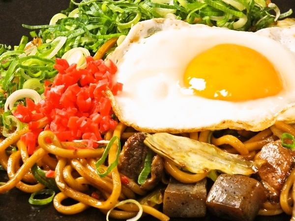 ハイカラ焼そば　玉子のせ