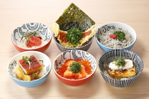 〆のちょこっと丼