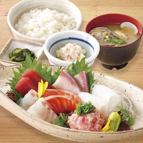 一丁の刺身定食