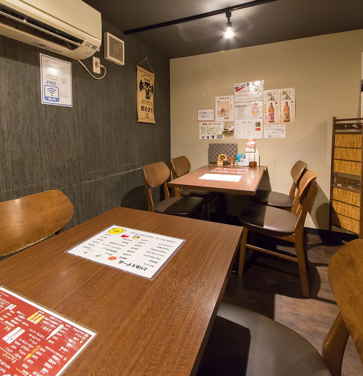 2Fは16名以上で完全個室感覚！フロアまるごと貸切が可能です！
