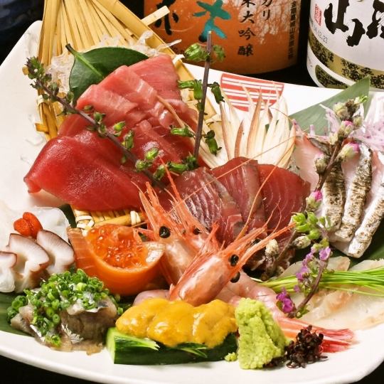刺身盛り合わせ