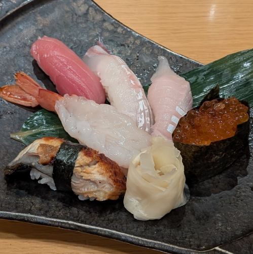 板前にぎり寿司6貫