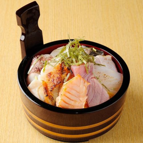 炙り海鮮丼