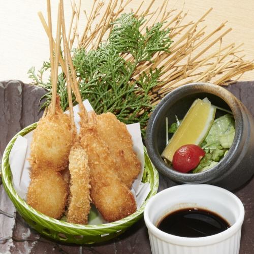 串カツ盛合せ(5本)