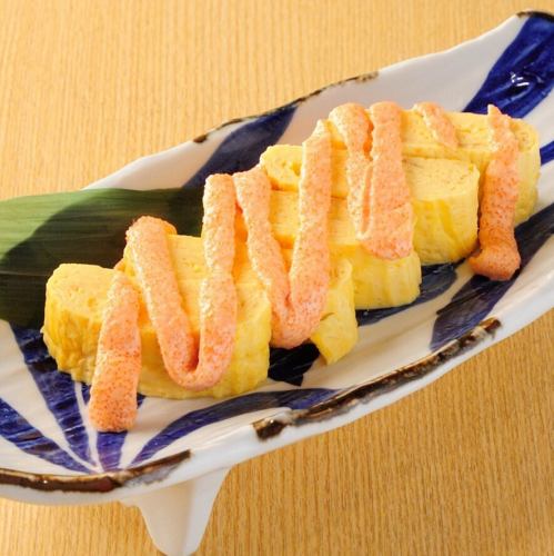 出汁巻き玉子明太マヨ掛け