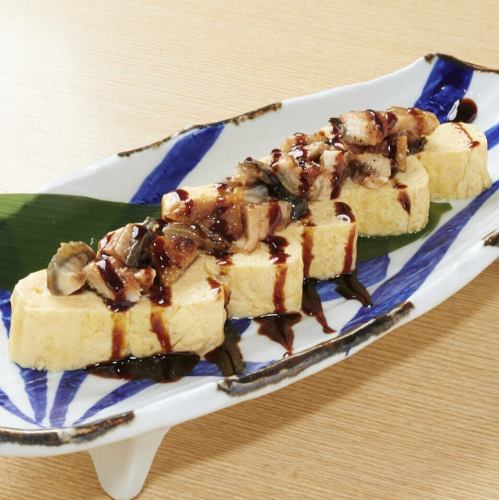 出汁巻き玉子うなぎのせ