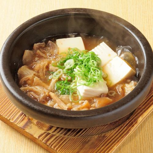 牛すじ肉とうふ