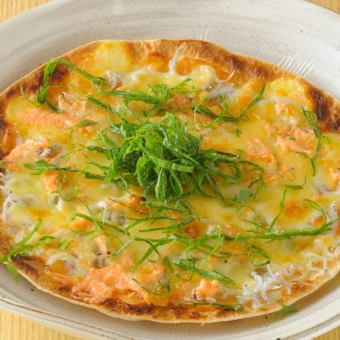 明太釜揚げしらすPIZZA